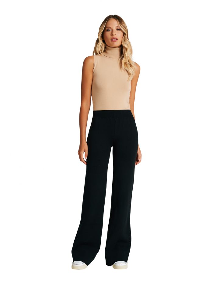 Flared knit trousers   Rinascimento