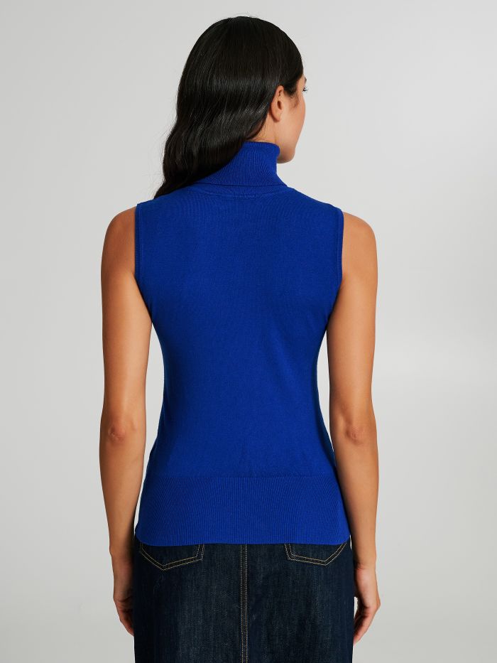 Maglia dolcevita smanicata   Rinascimento
