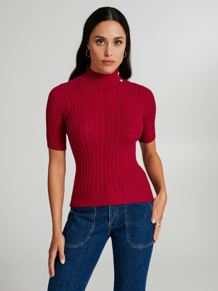 Maglia lupetto a trecce  Rinascimento