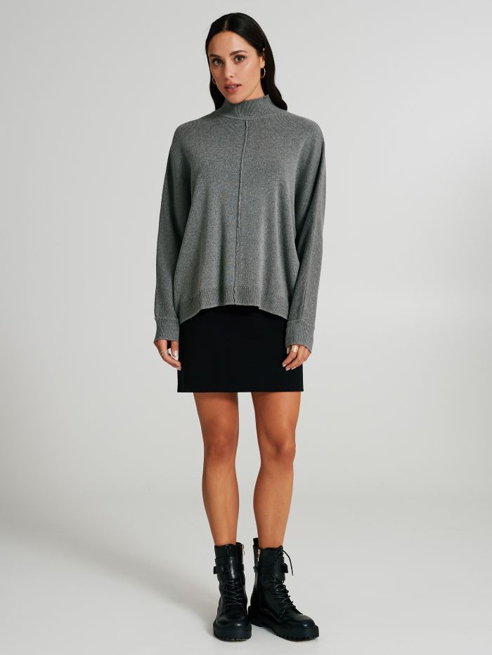 Jumper with batwing sleeves  Rinascimento