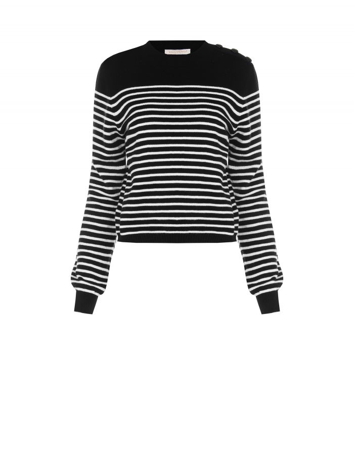 Maglia girocollo con righe  Rinascimento