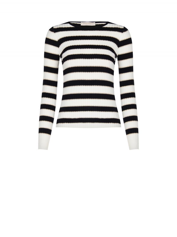 Maglione girocollo a righe  Rinascimento