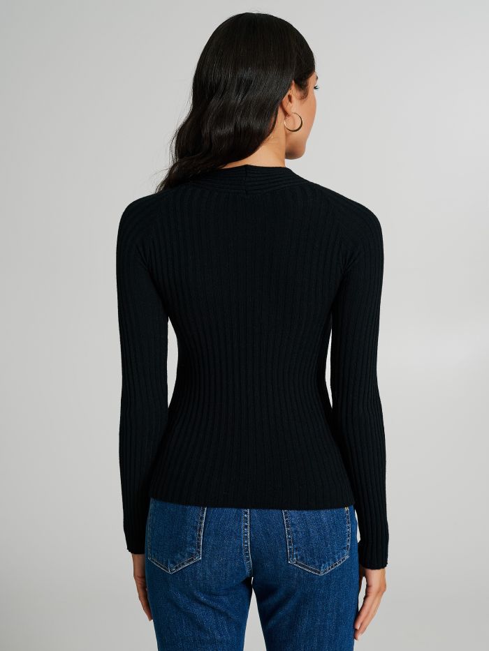 Maglione con nodo cut out  Rinascimento