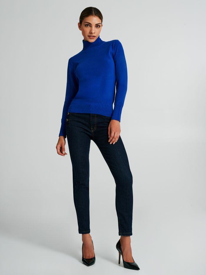 Basic turtleneck top  Rinascimento