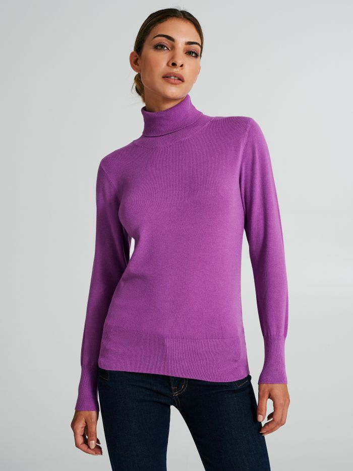 Basic turtleneck top  Rinascimento