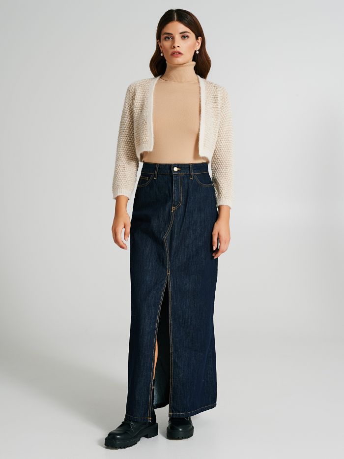 Short Lurex Cardigan  Rinascimento