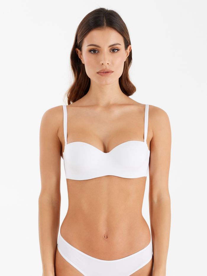 Rimini padded bandeau  Rimini padded bandeau, white Rinascimento