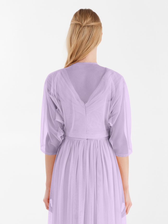 Stola Atelier in Tulle color Lilla Stola Atelier in Tulle color Lilla Rinascimento