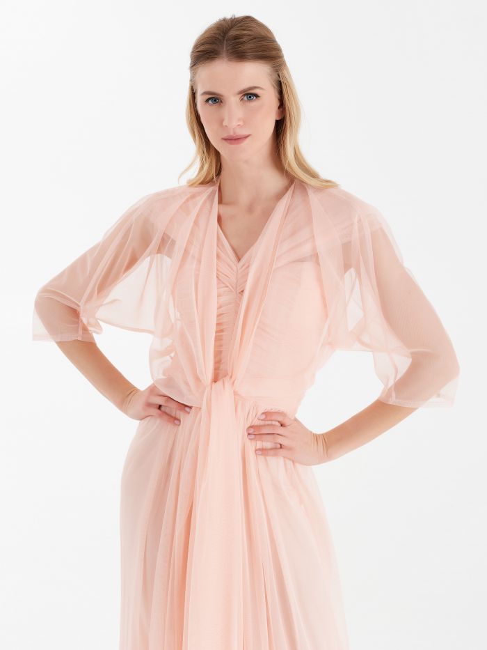 Atelier tulle stole, pink Atelier tulle stole, pink Rinascimento