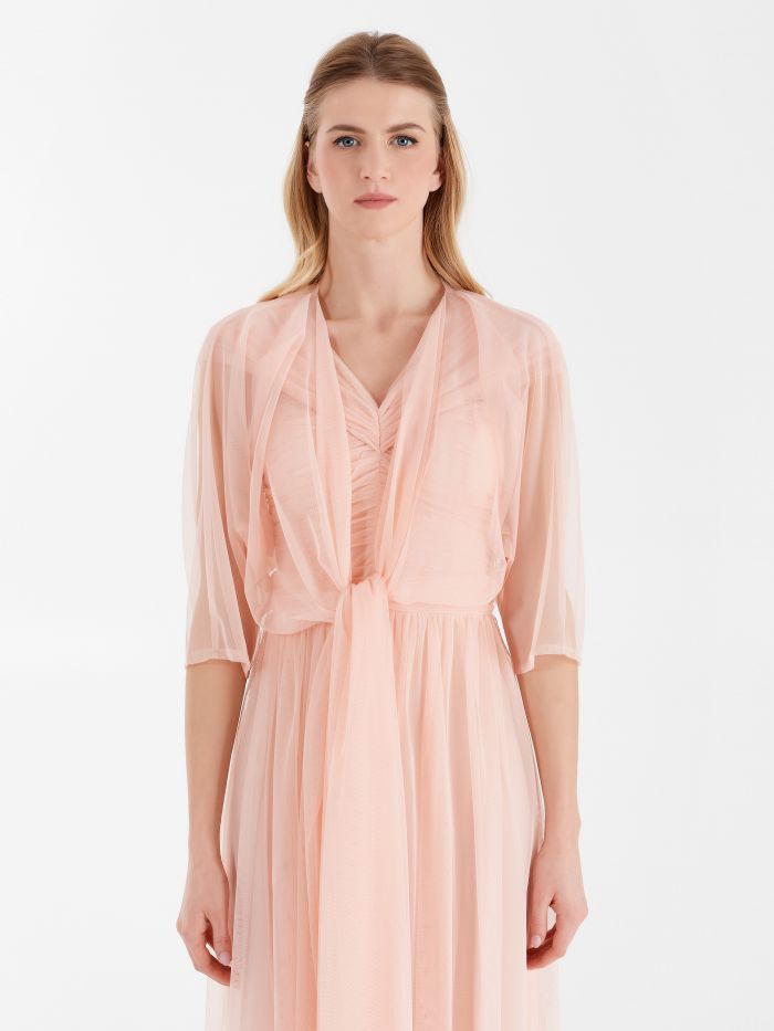 Atelier tulle stole, pink Atelier tulle stole, pink Rinascimento