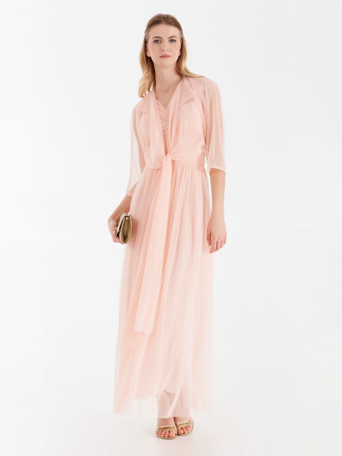 Atelier tulle stole, pink Atelier tulle stole, pink Rinascimento