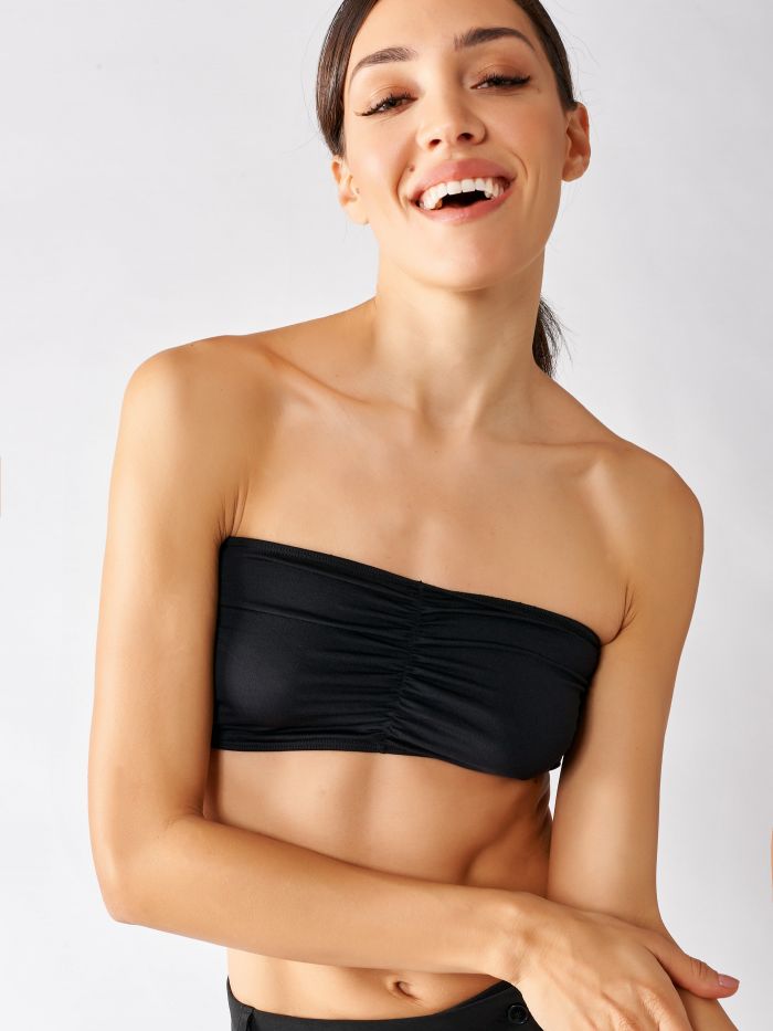 Basic bandeau top, black Basic bandeau top, black Rinascimento
