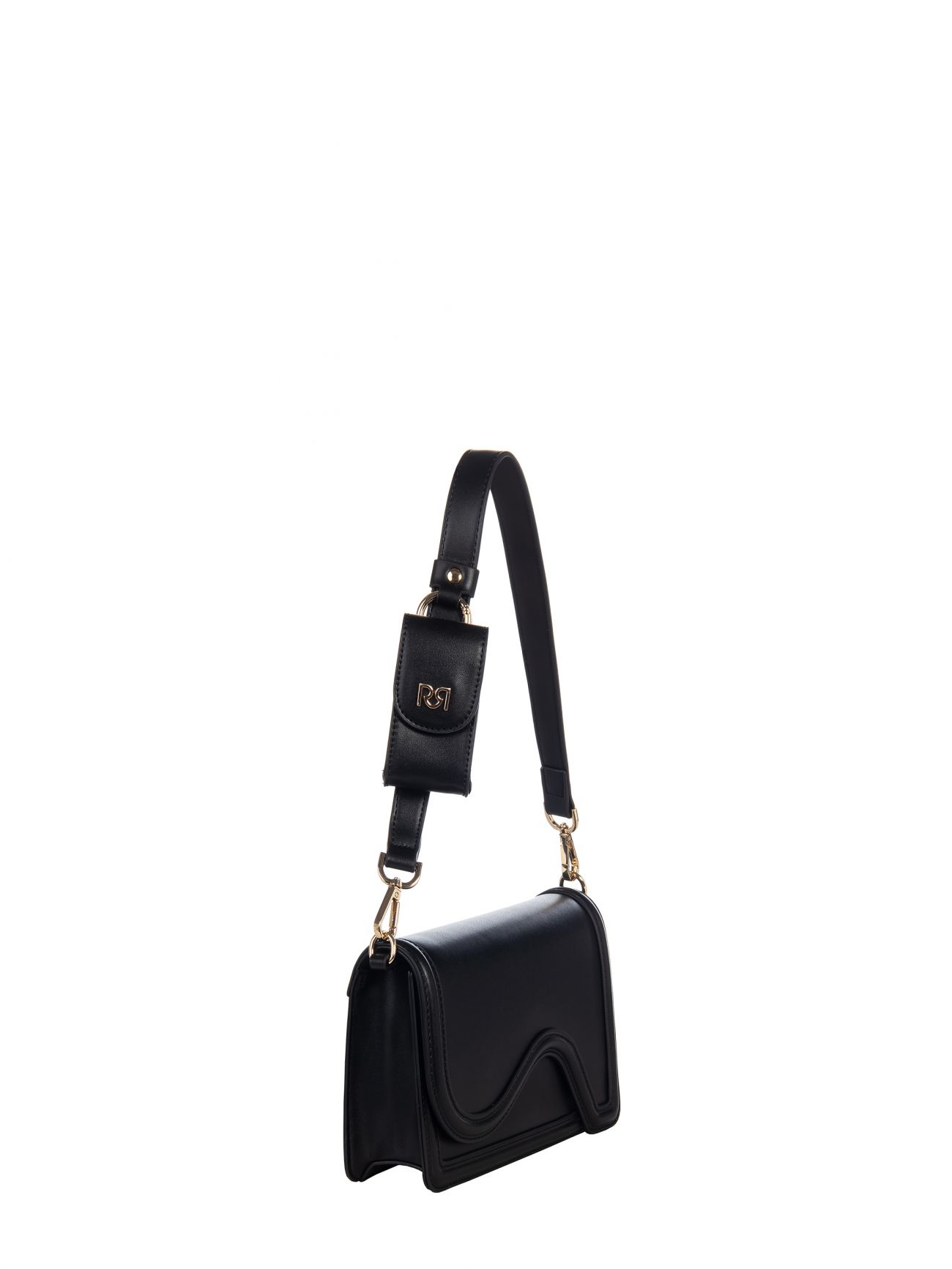 Sac en simili-cuir noir det_2
