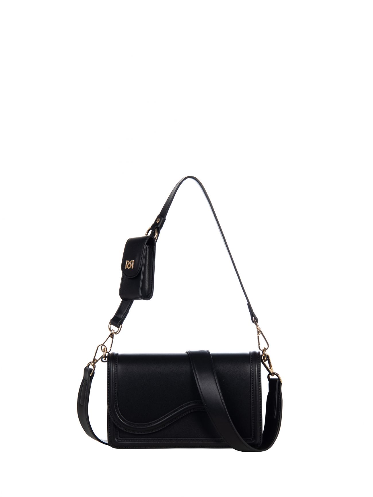 Sac en simili-cuir noir det_4