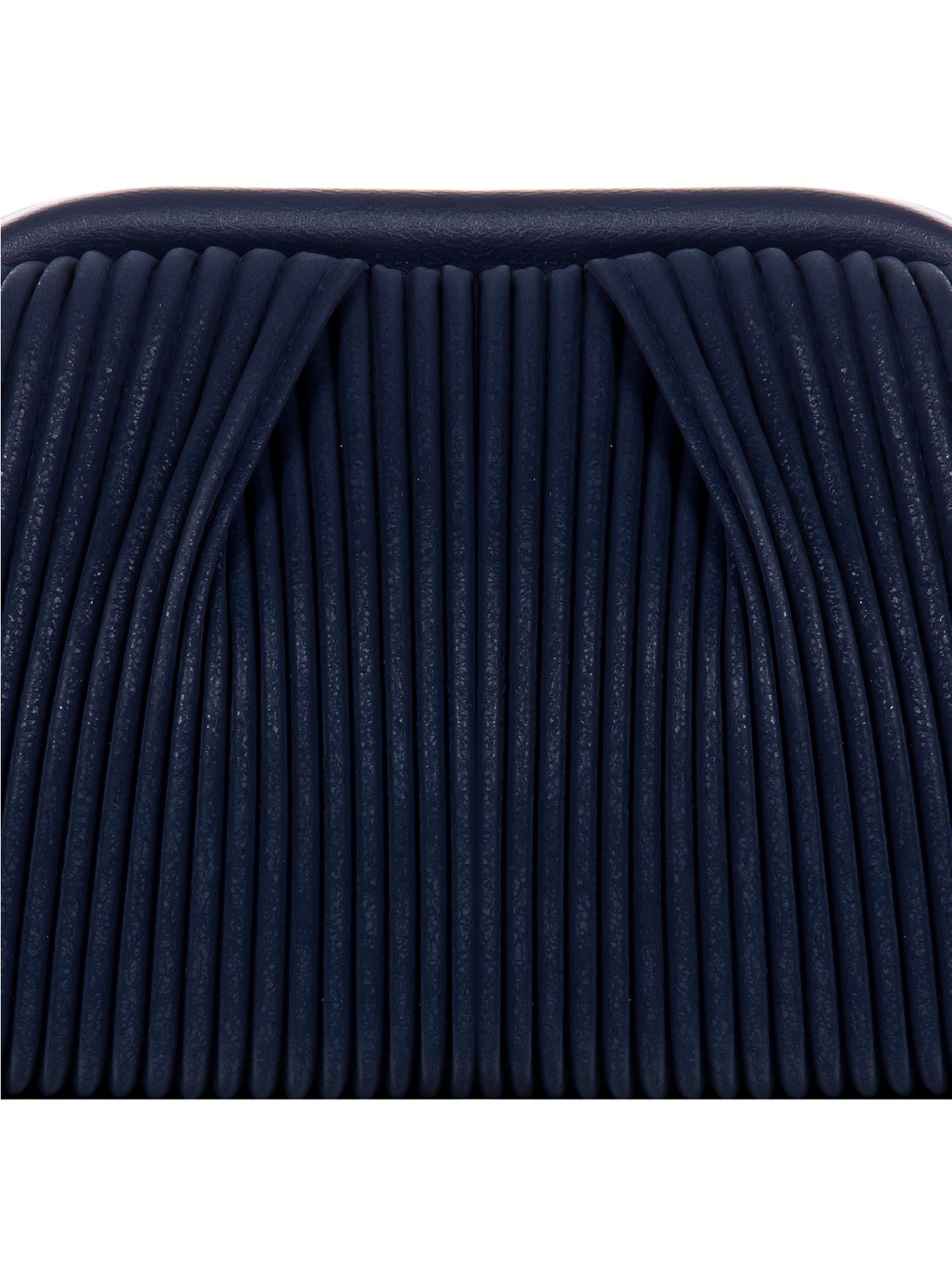 Pochette effet plissé bleue in_i4