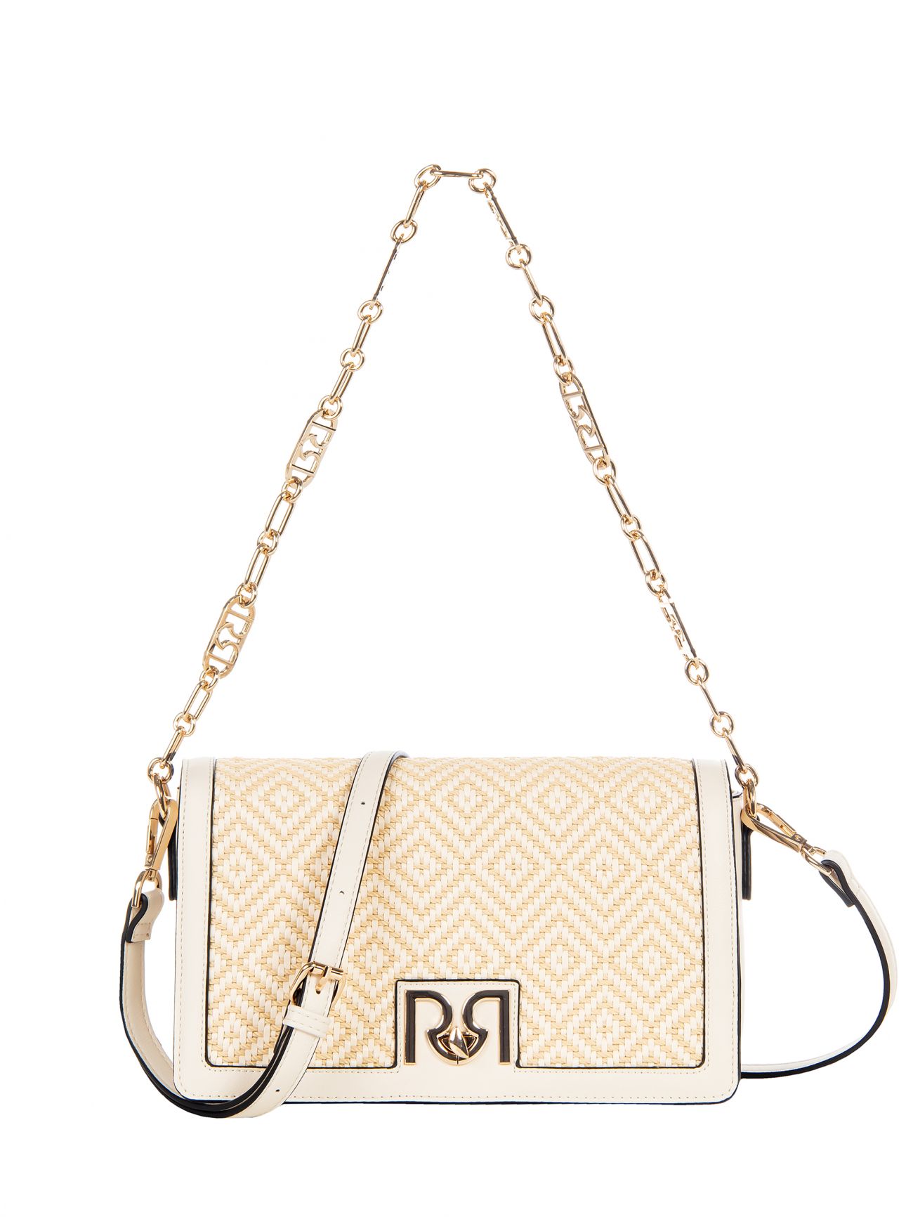 Sac à bandoulière effet raphia det_1
