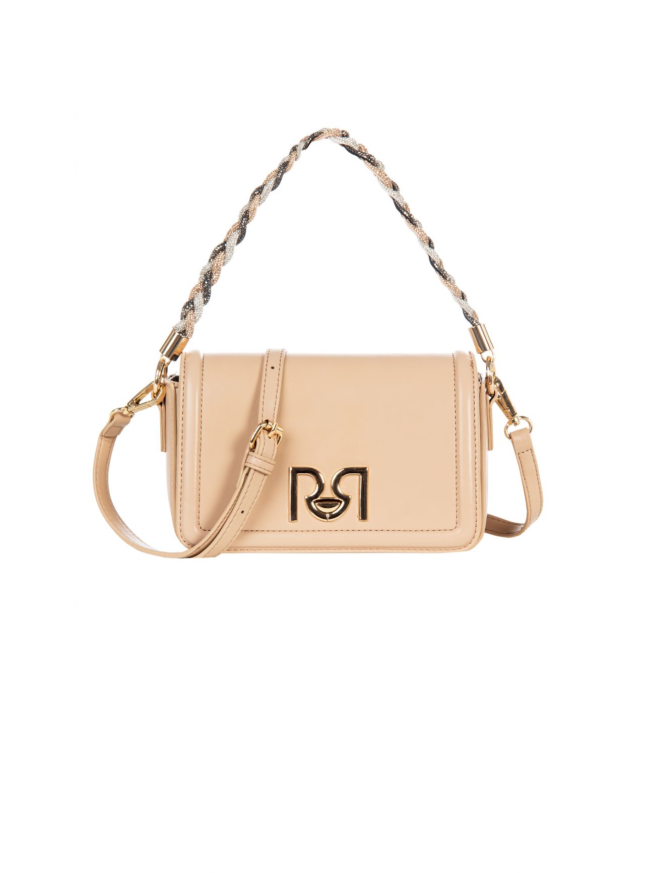 Sac à bandoulière rose det_1
