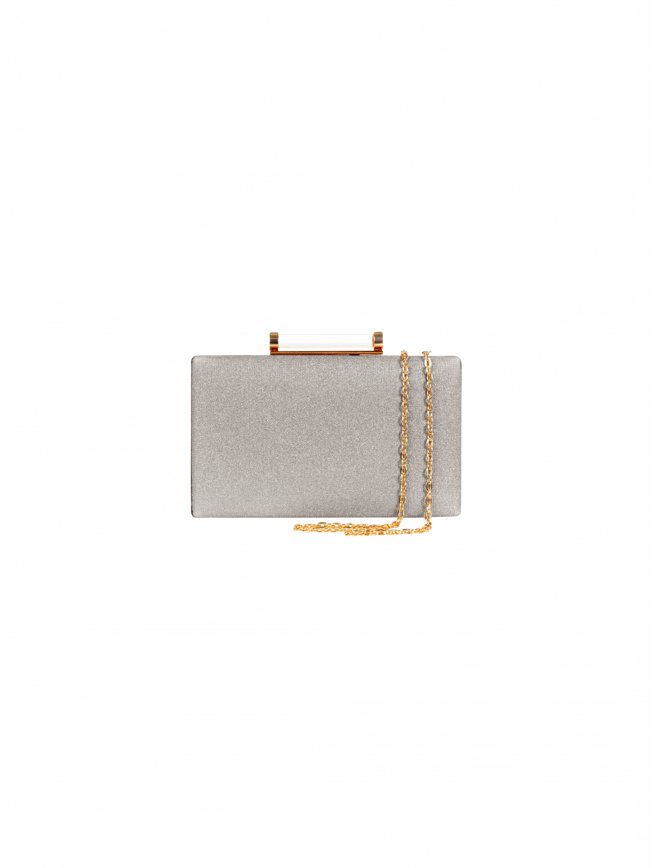 Pochette pailletée argentée det_4