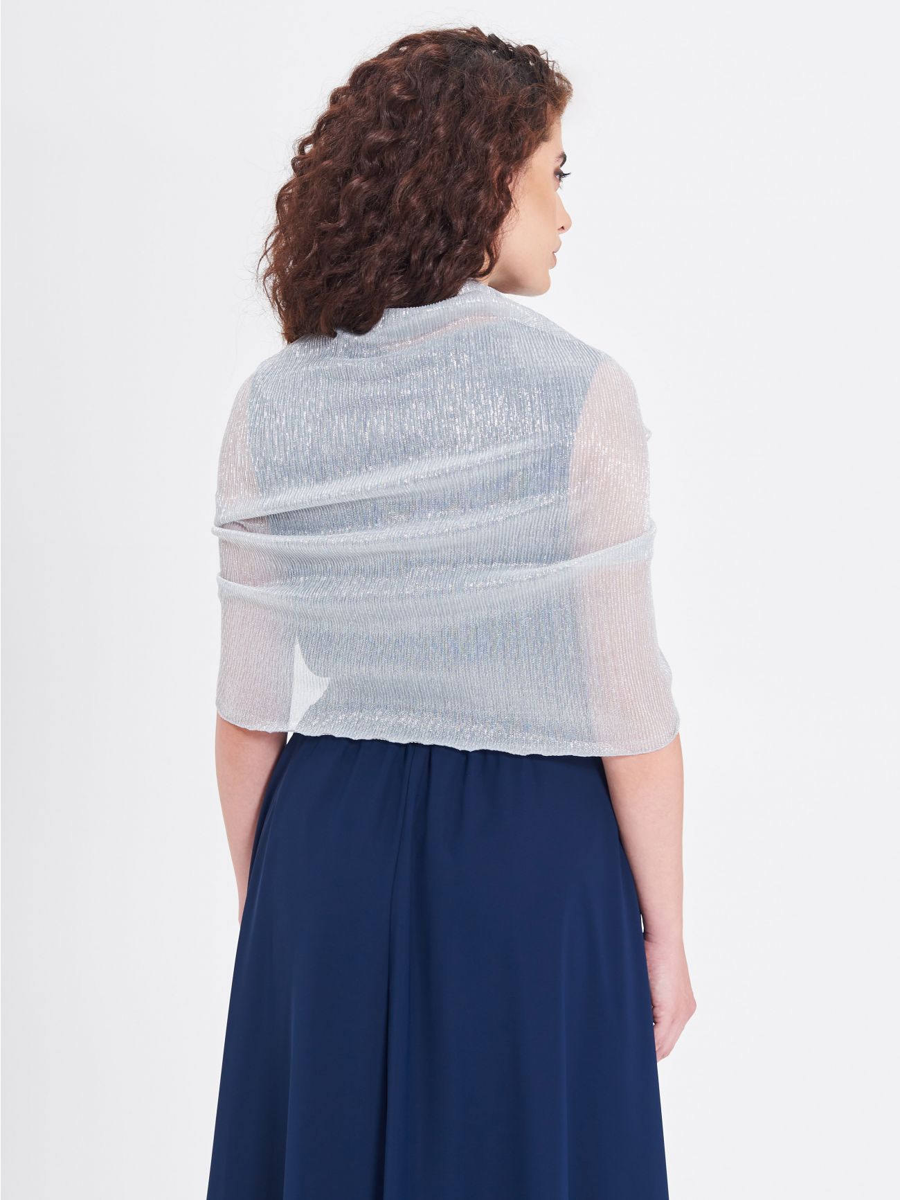 Stola Lurex Argento in_i4