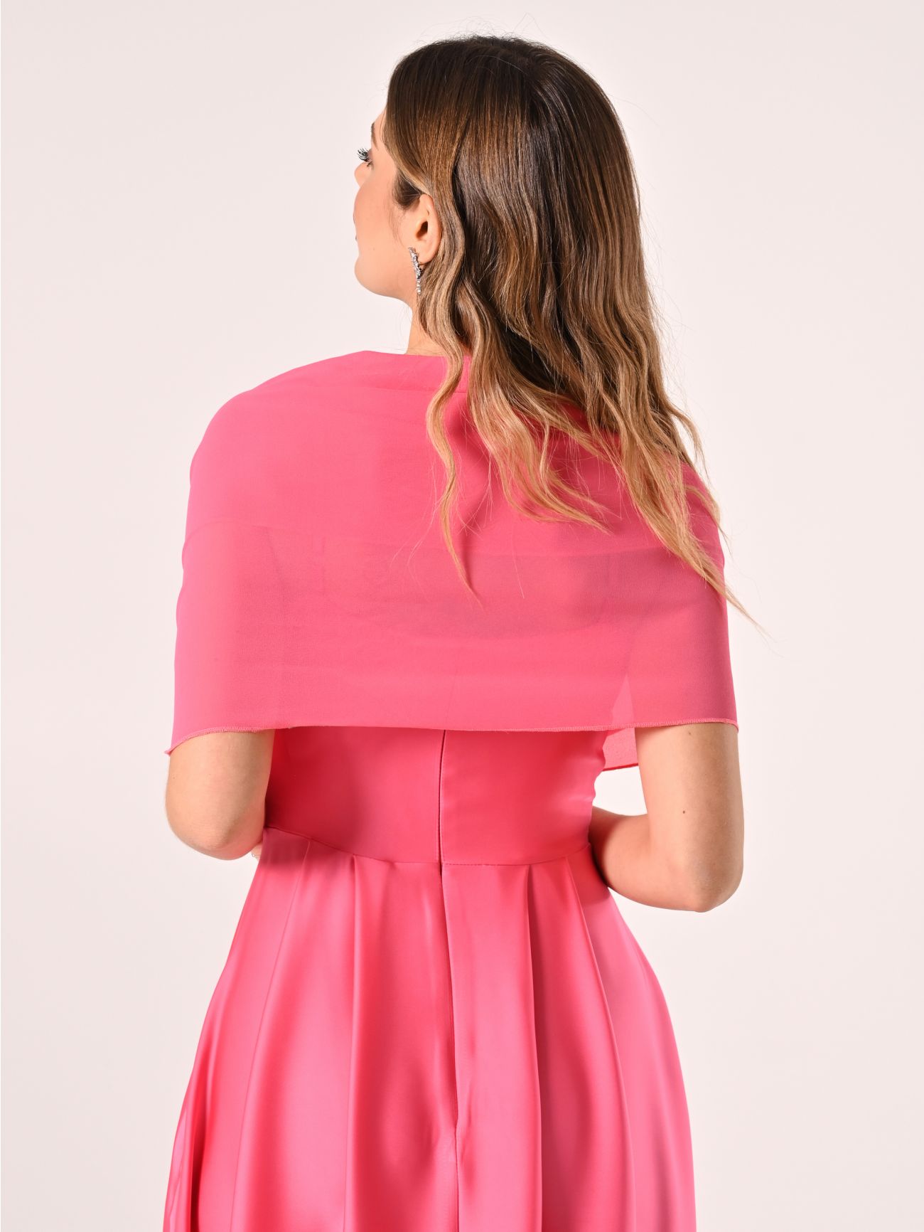 Camelia Pink Stole in Georgette det_3