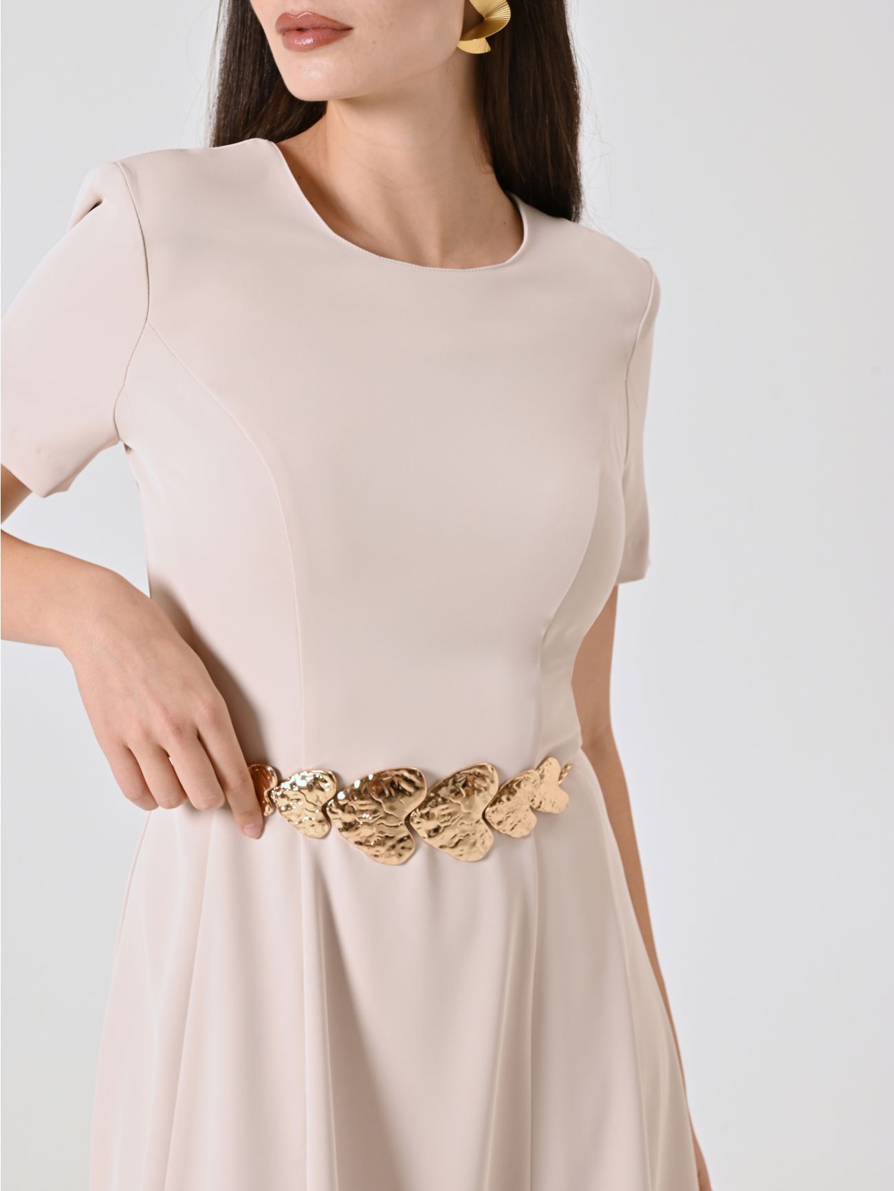 Textured Heart Belt in_i7