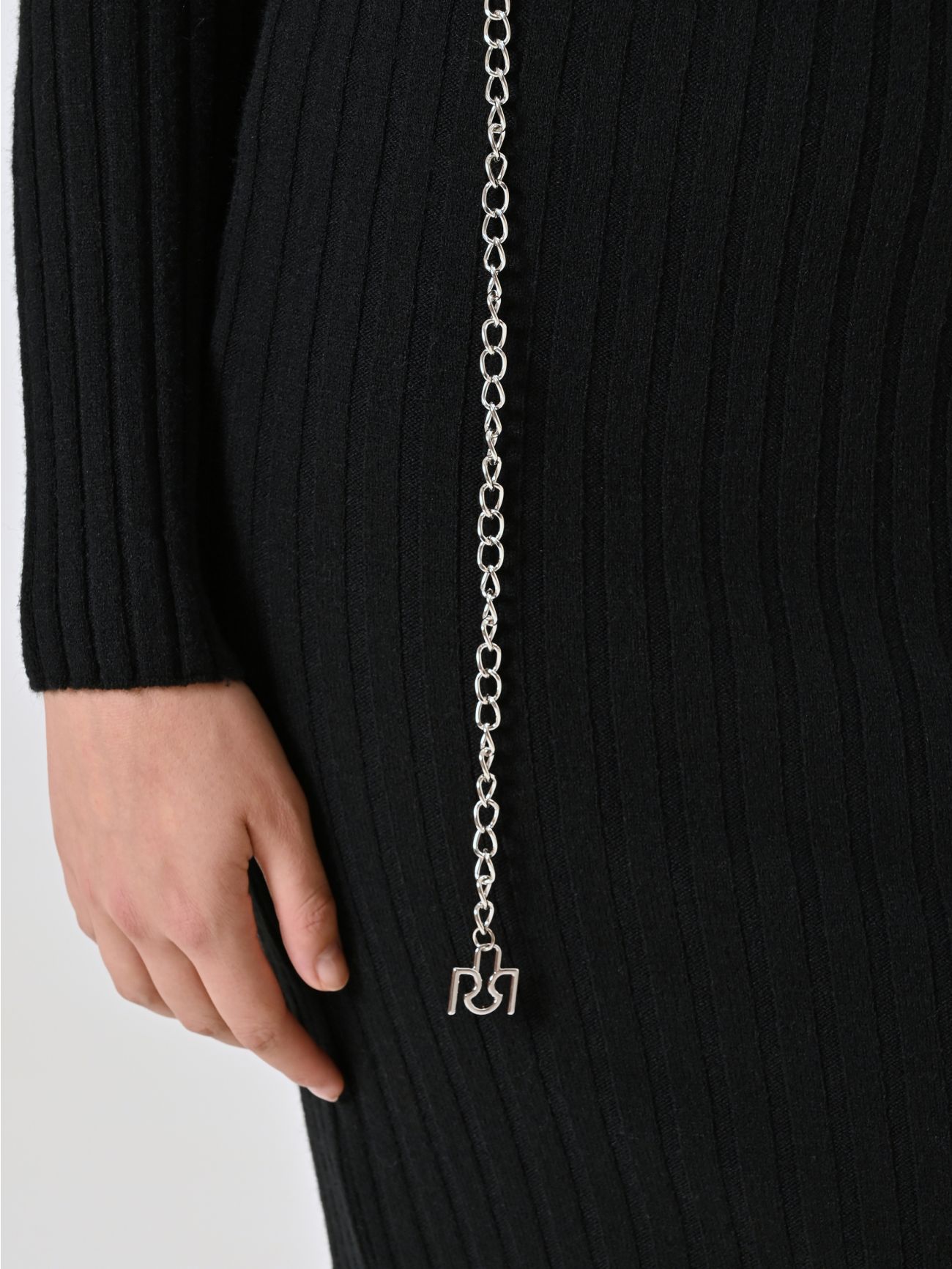 Silver Circle Belt in_i5