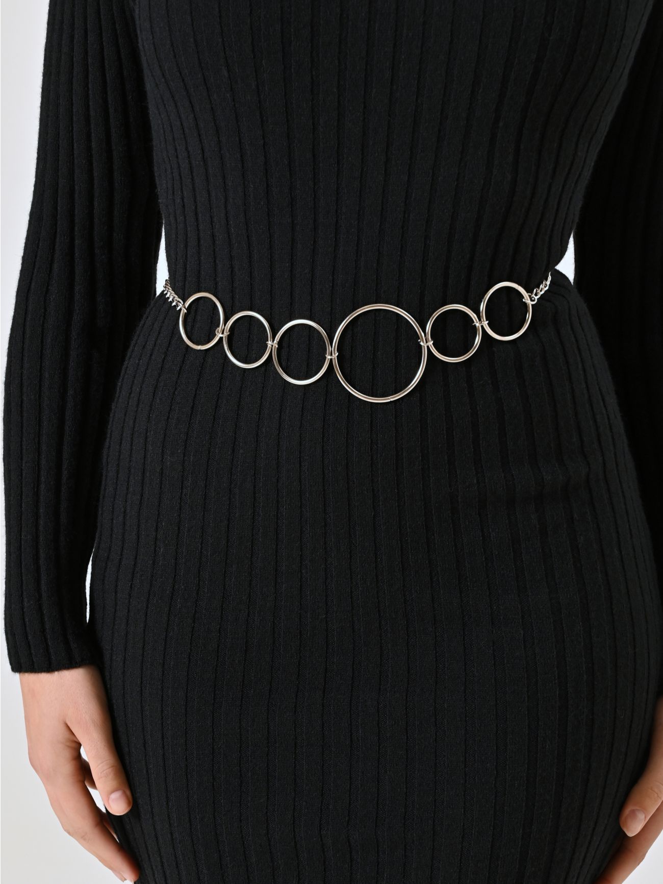Silver Circle Belt  Rinascimento