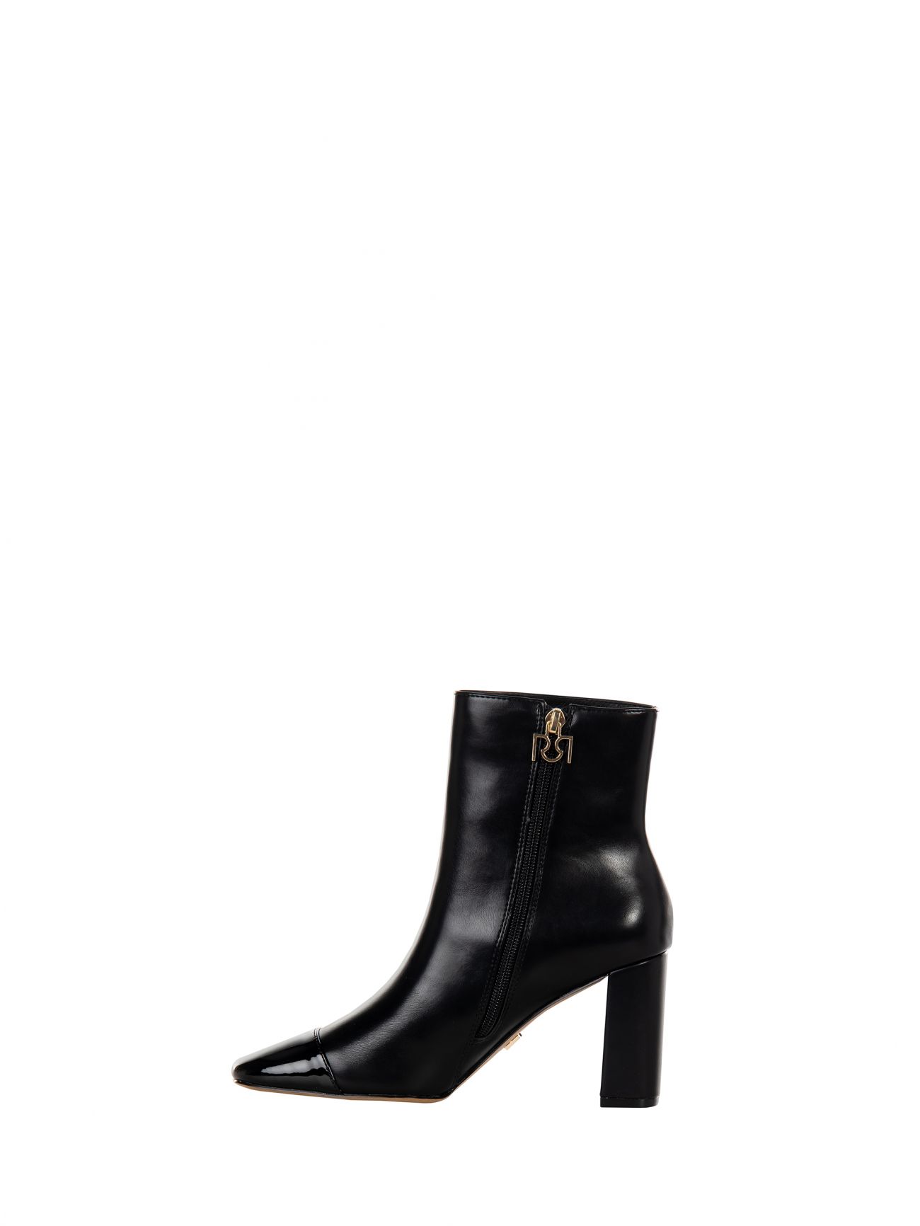 Patent Leather Ankle Boots det_1