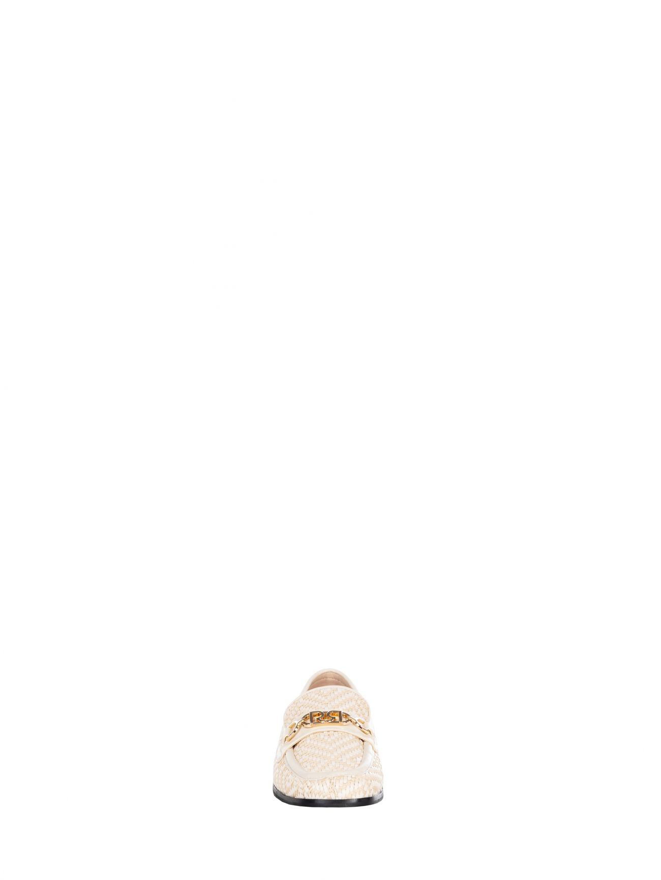Raffia-effect loafers det_2