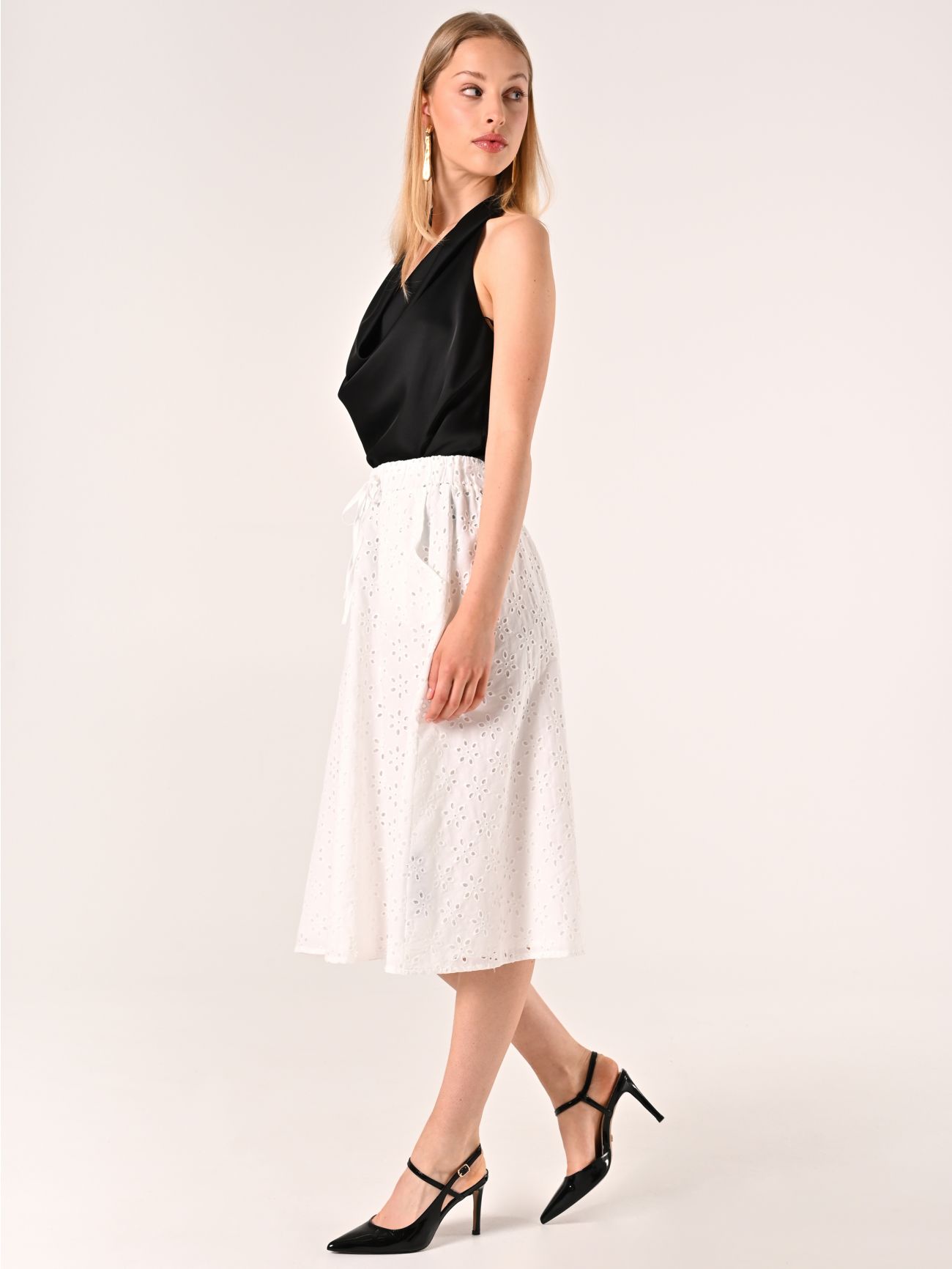 Pumps aus Lackleder in Schwarz in_i7