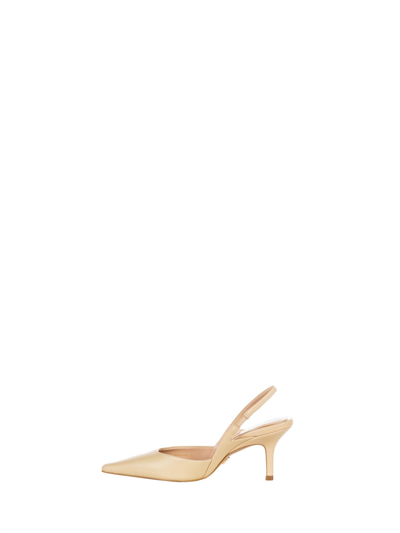 Escarpins slingback beiges det_2