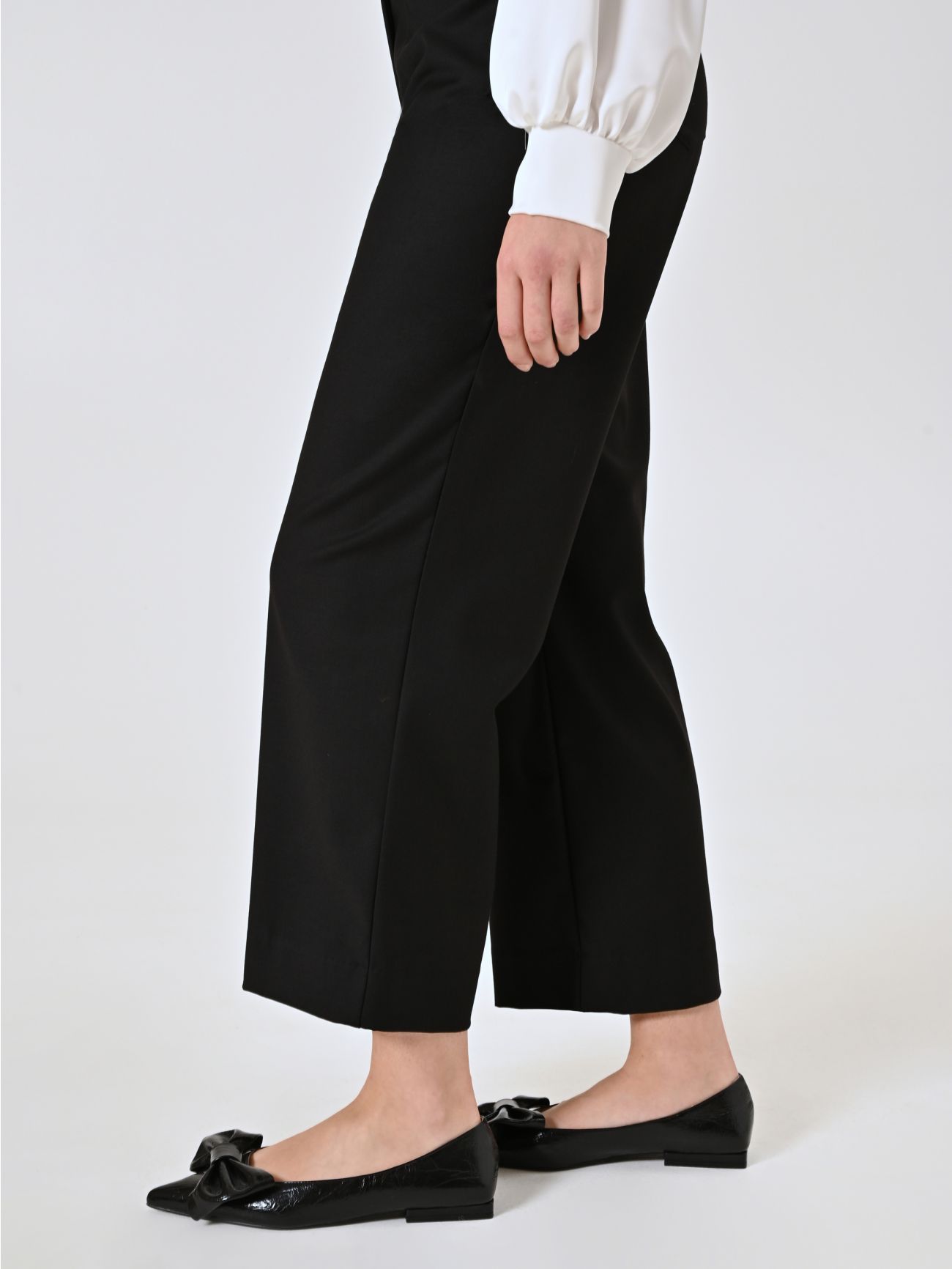 Metallic Ballet Flats with Bow sp_e1