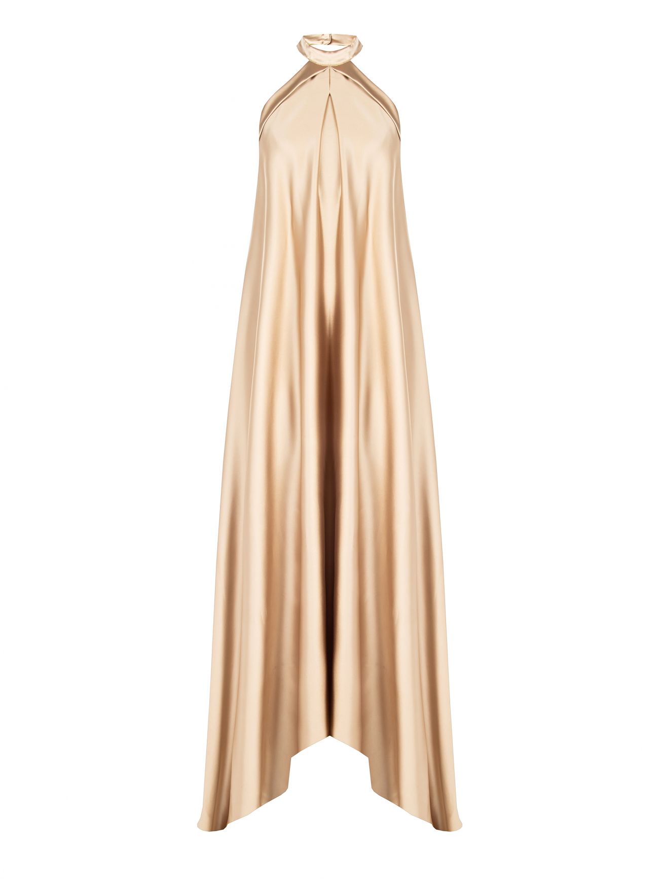 Long Dress with American Neckline  det_4