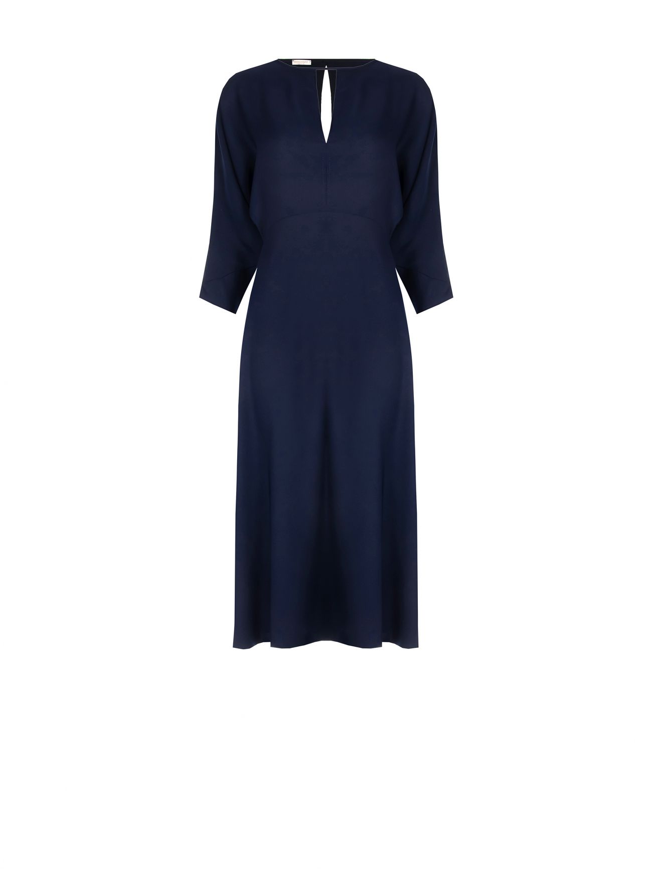 Midi Dress with Kimono Sleeves det_4