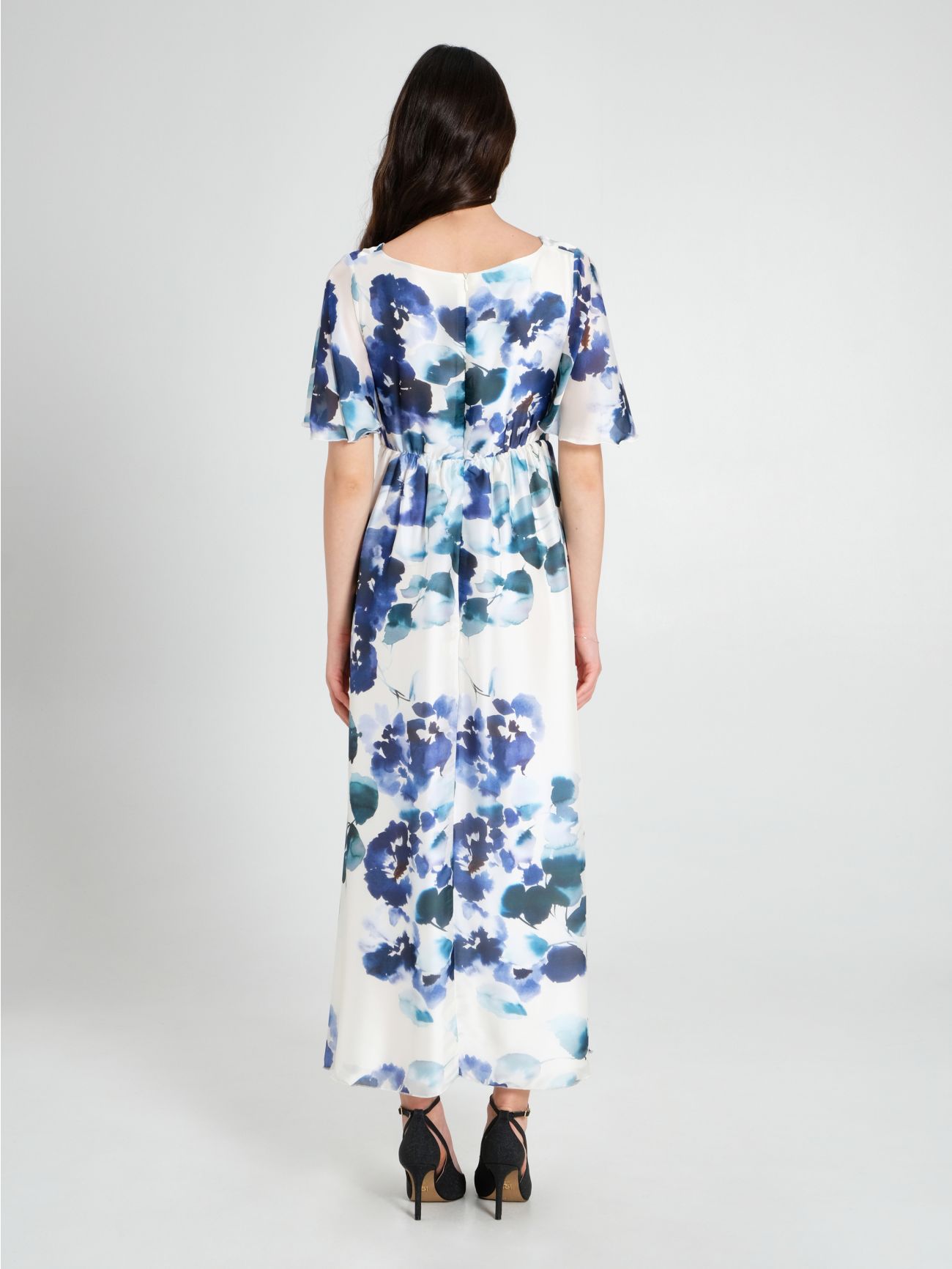 Long Floral-Print Dress det_3