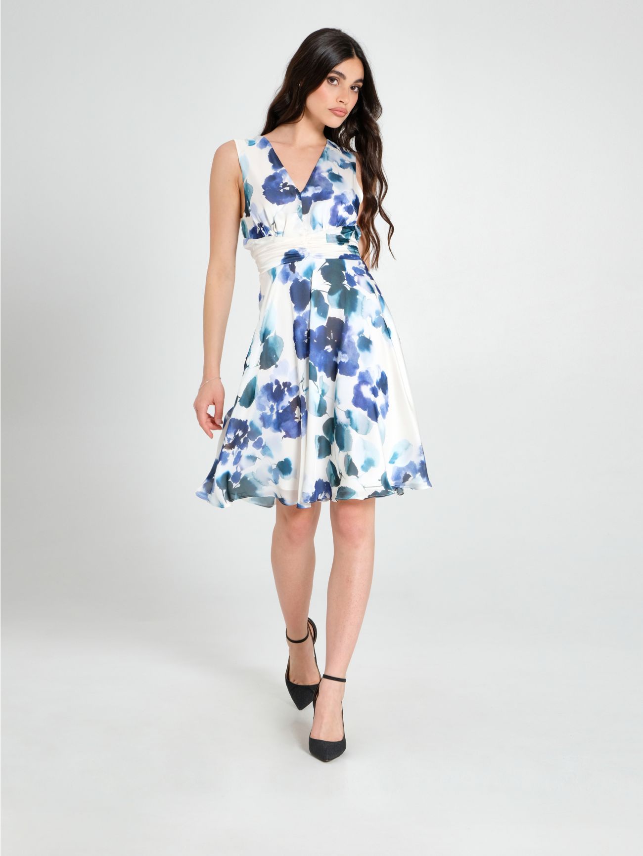 Short Floral-Print Dress sp_e1