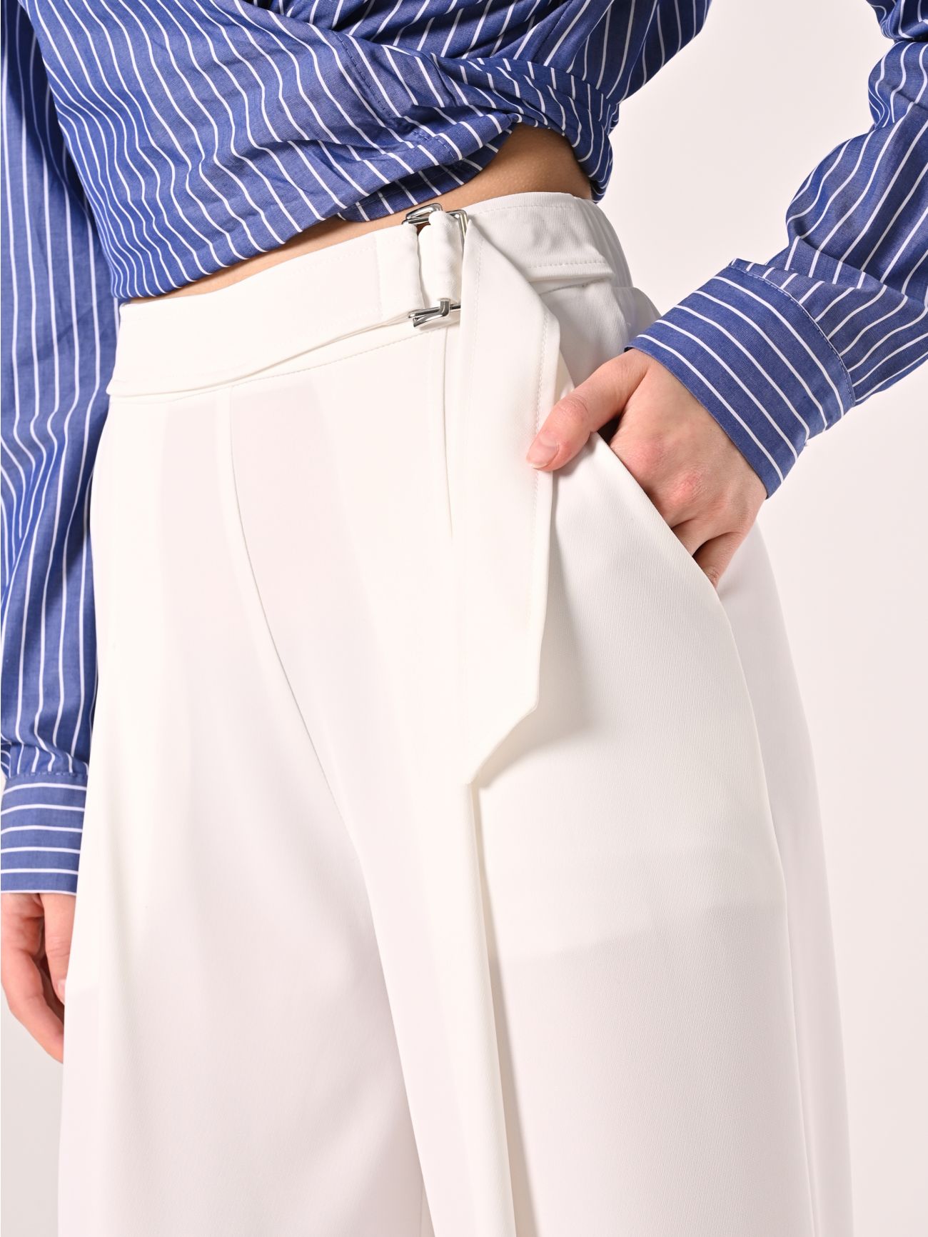 White Cady Trousers in_i5