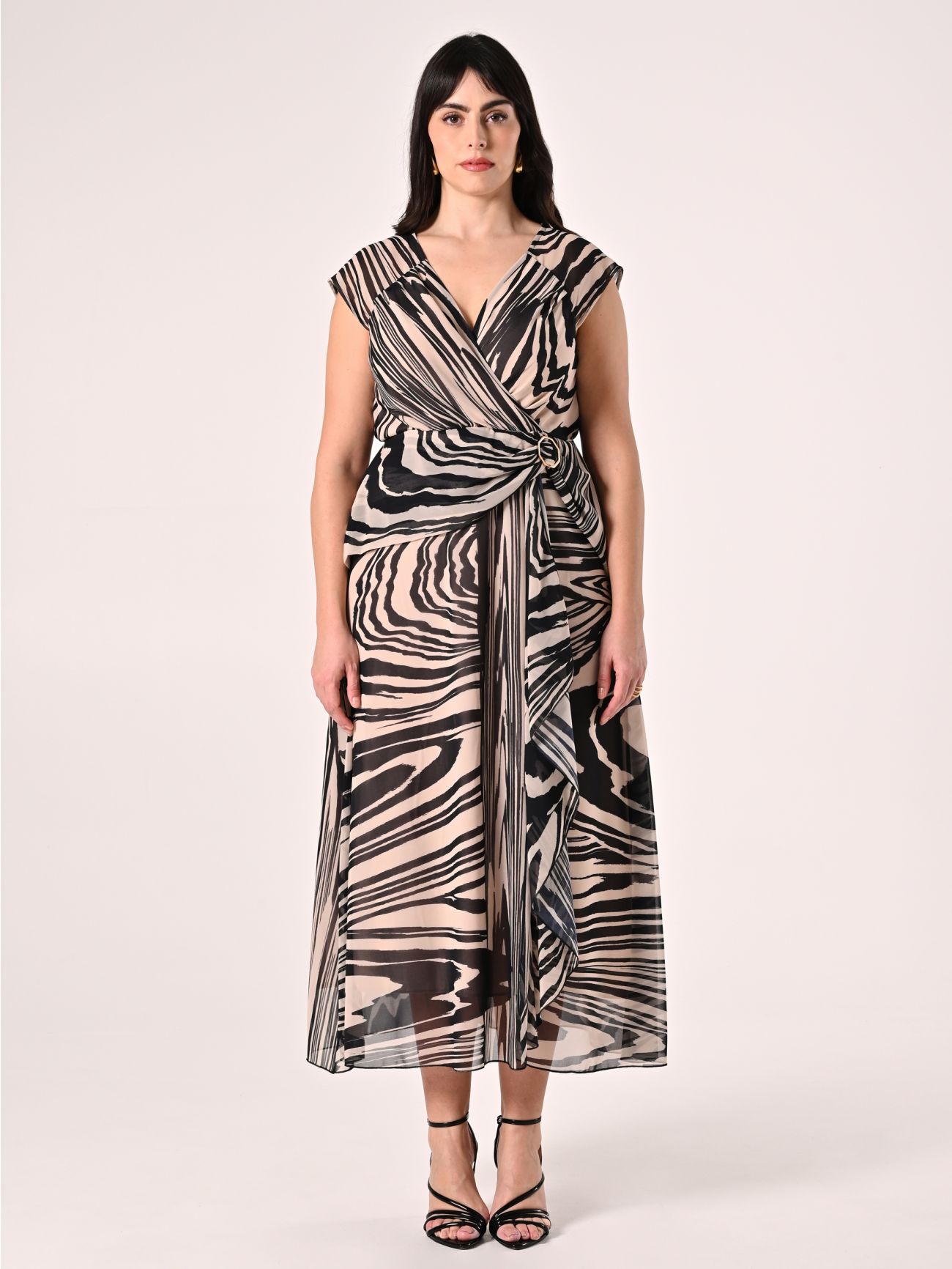 Curvy Animal-Print Dress det_1