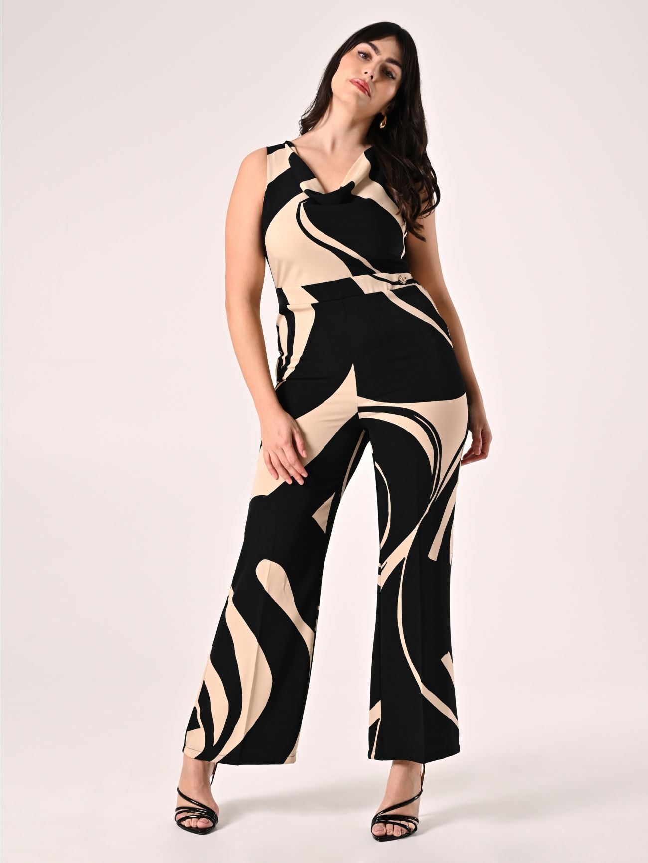 Optical Curvy Jumpsuit in_i7