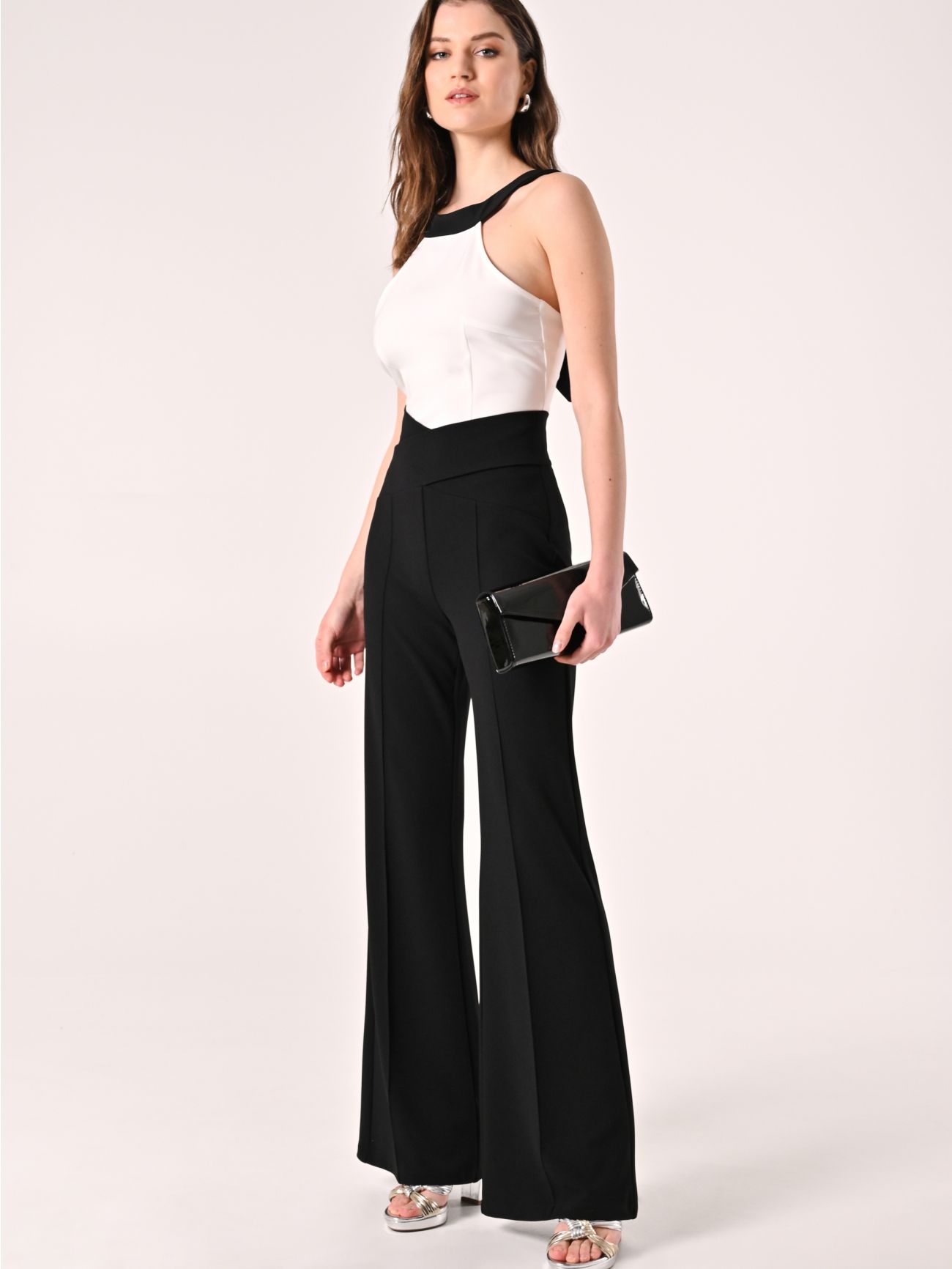 Pantaloni Neri con Incrocio sp_e1