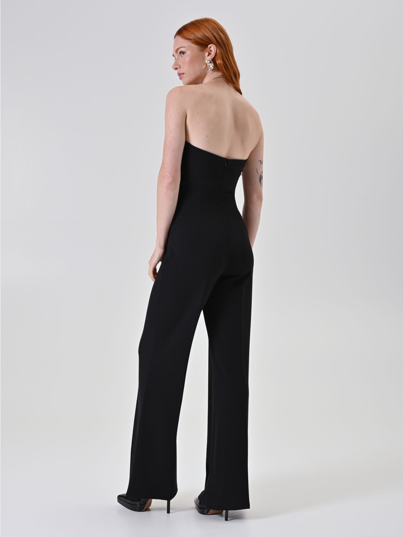 Black Jumpsuit with Designer Buttons det_3