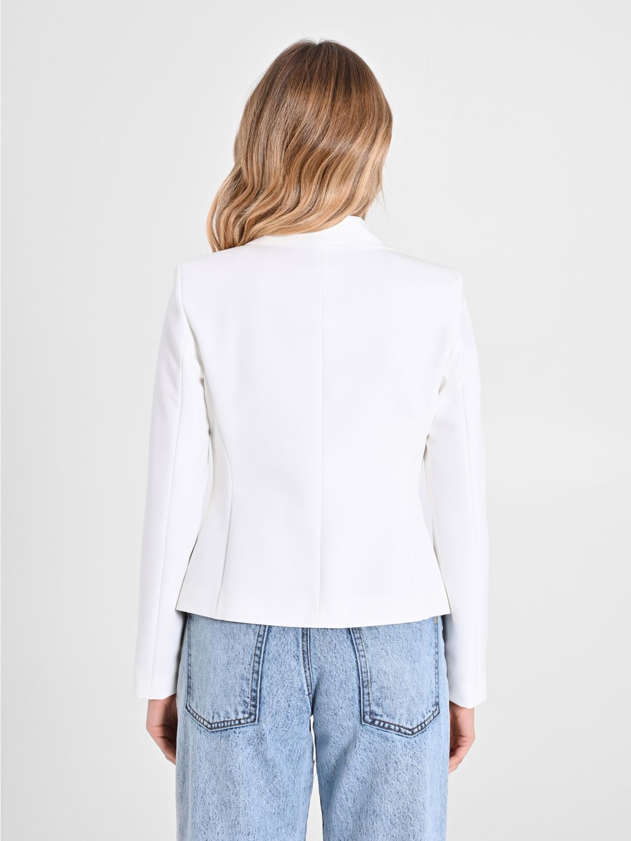 One-Button Jacket in Technical Fabric in_i4
