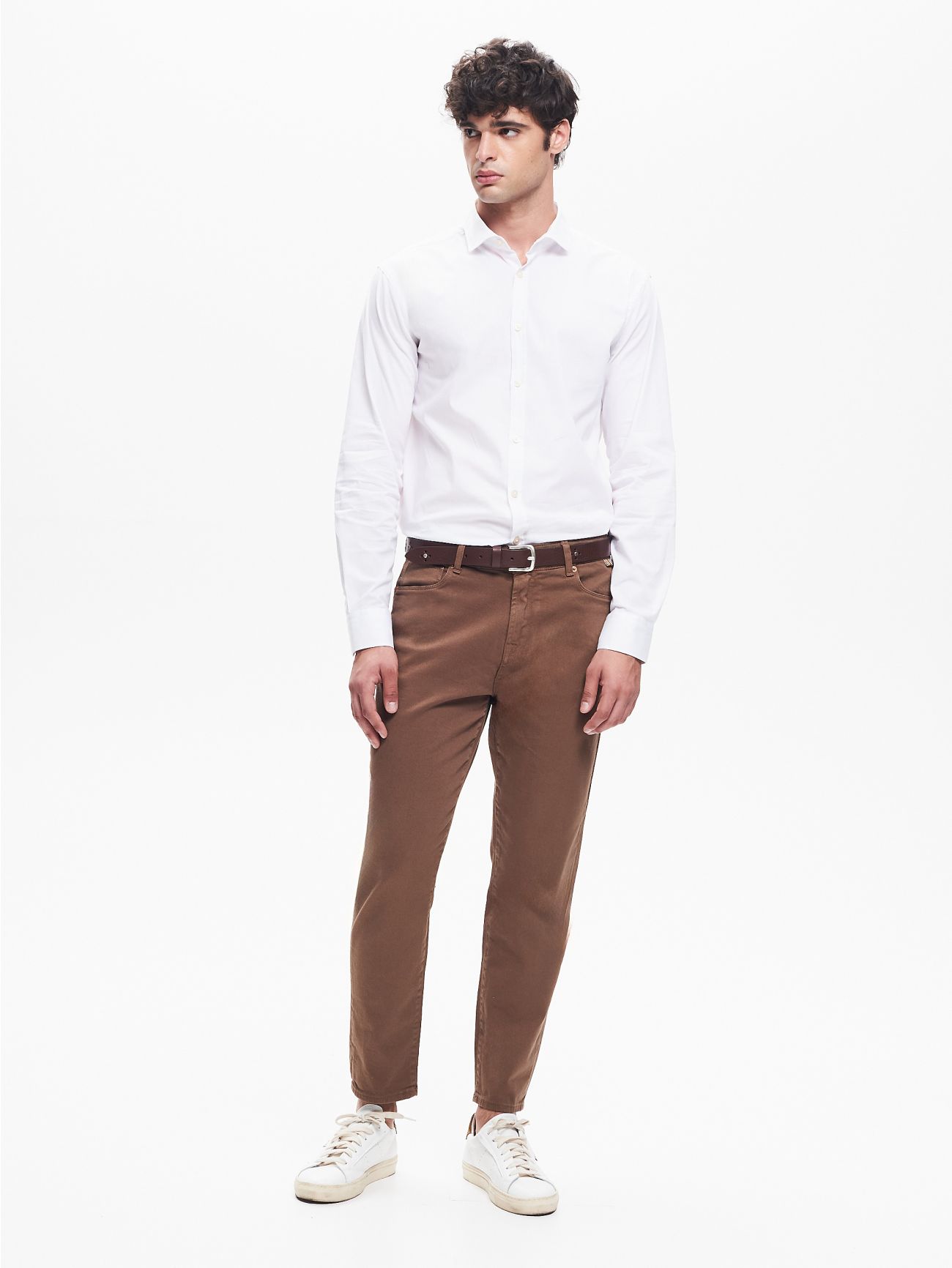 Men’s Poplin Shirt with French Collar QB24 det_1
