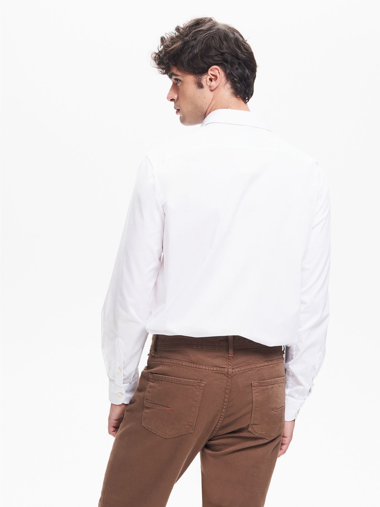 Men’s Poplin Shirt with French Collar QB24 in_i4