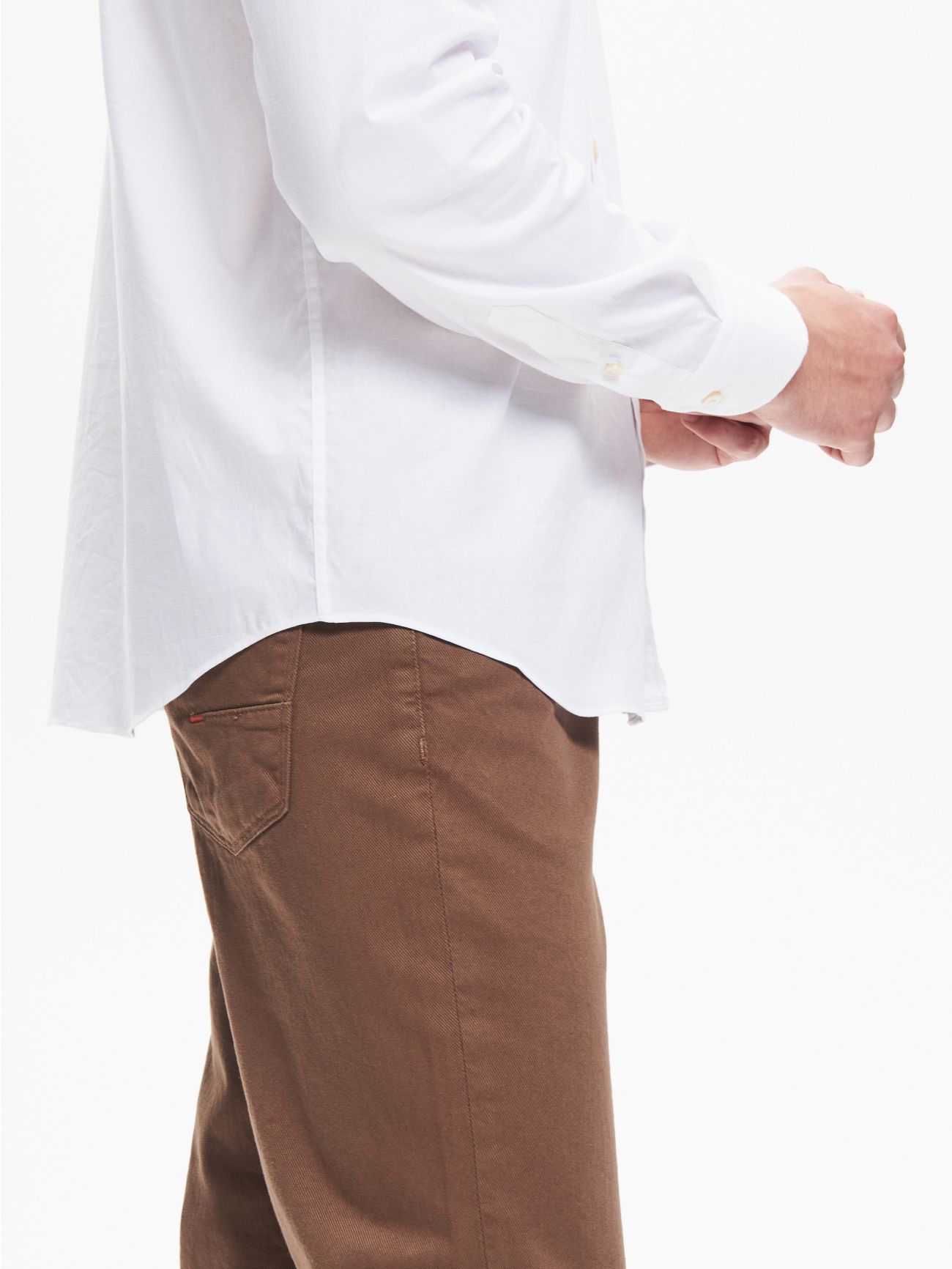 Men’s Poplin Shirt with French Collar QB24 in_i5