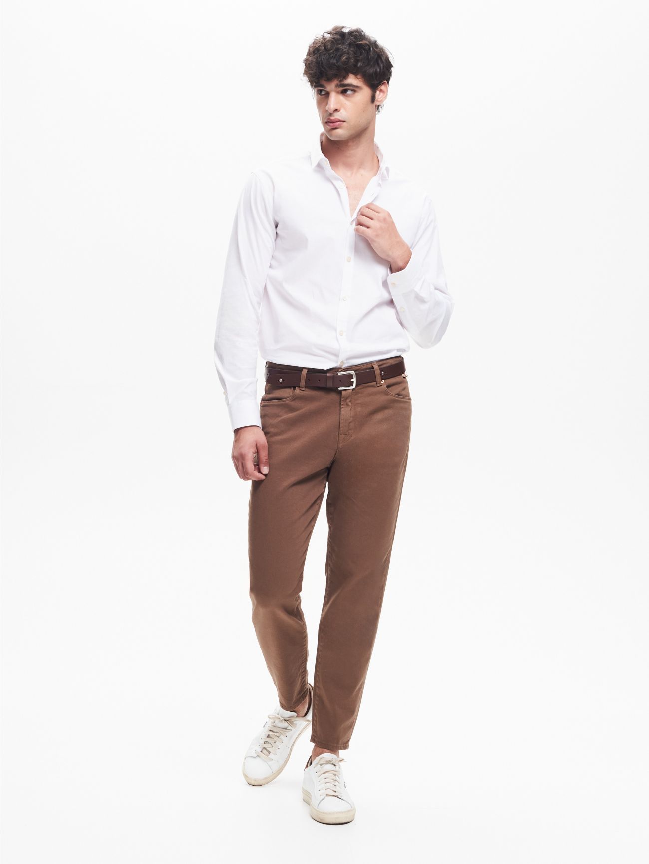 Men’s Poplin Shirt with French Collar QB24 in_i7