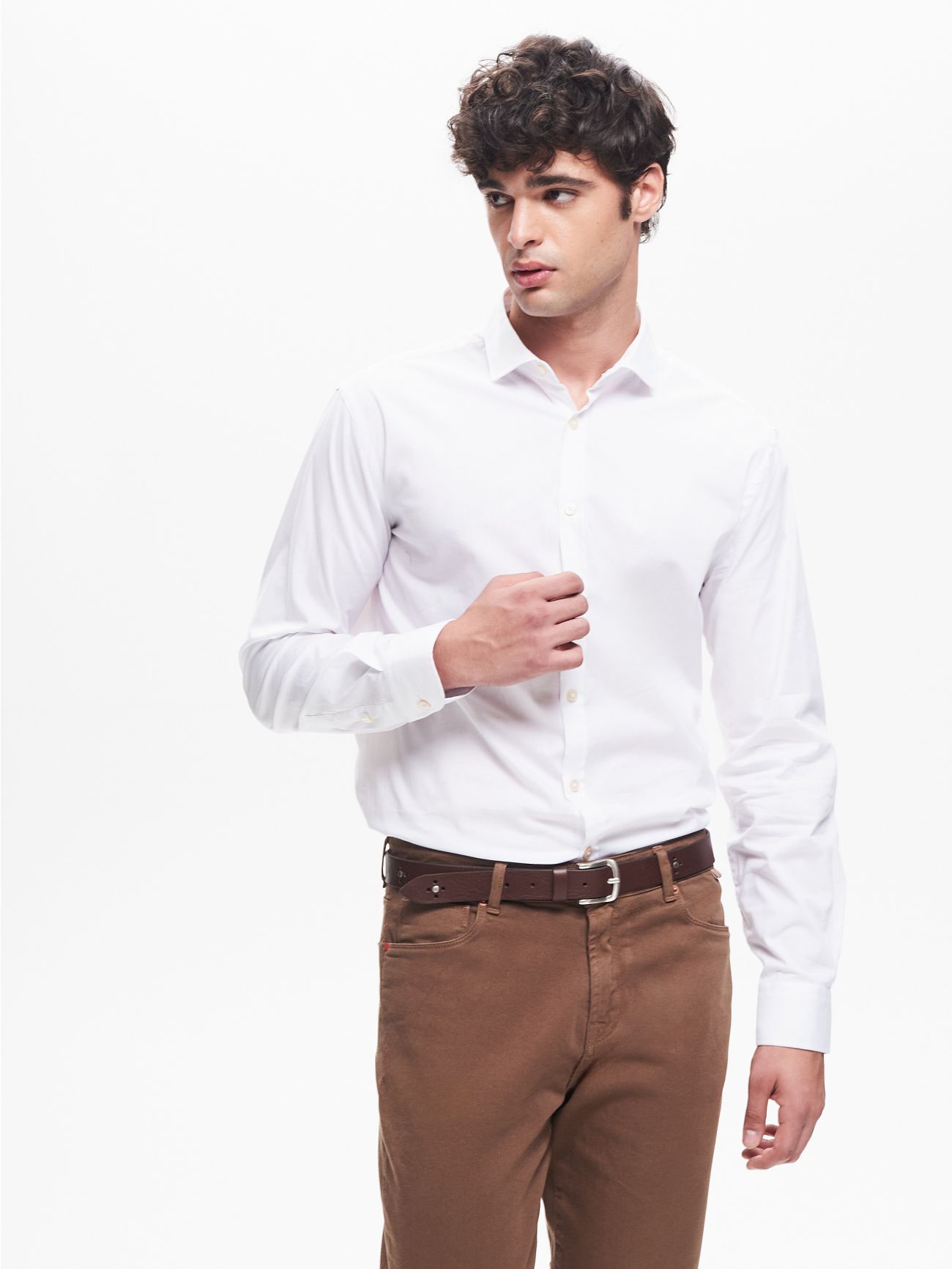 Men’s Poplin Shirt with French Collar QB24 sp_e1