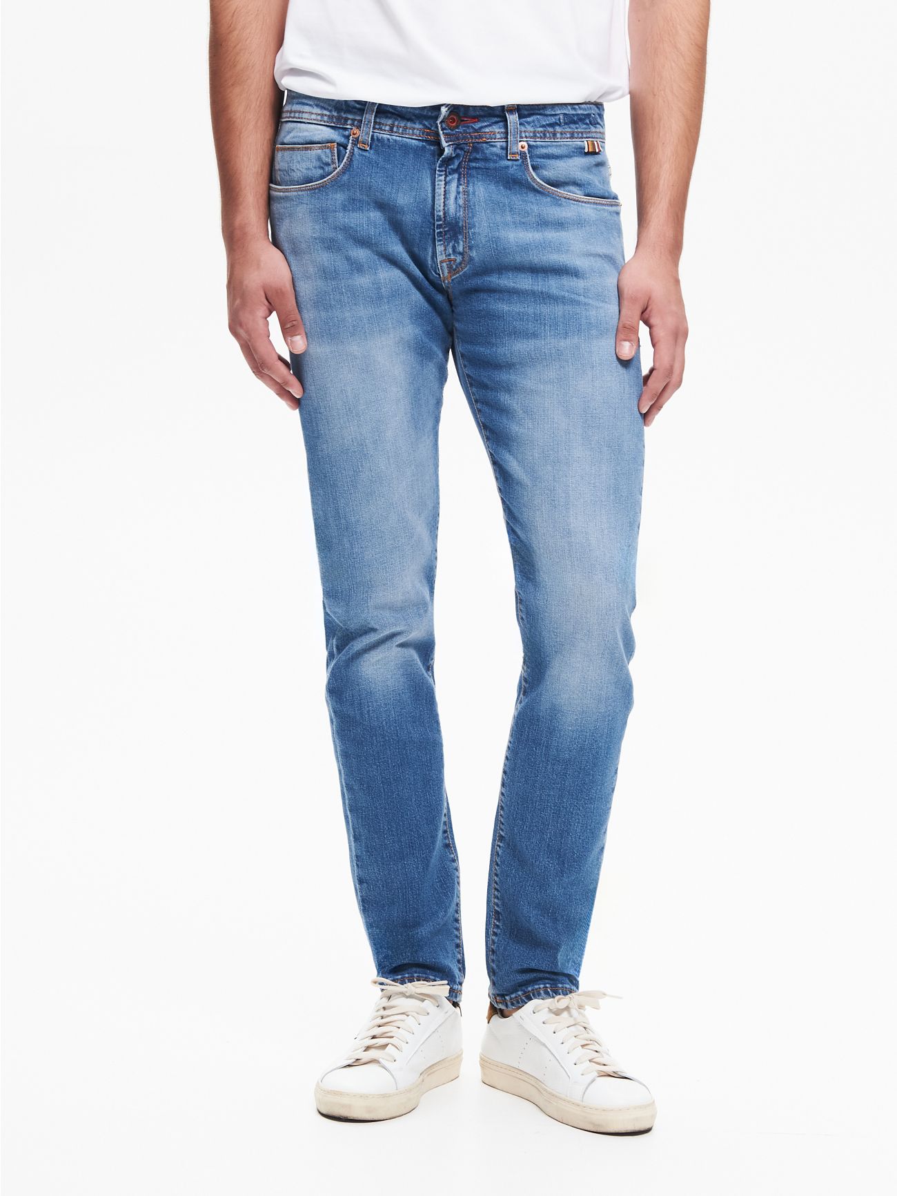 Vaqueros slim fit azul para hombre; QB24 det_3