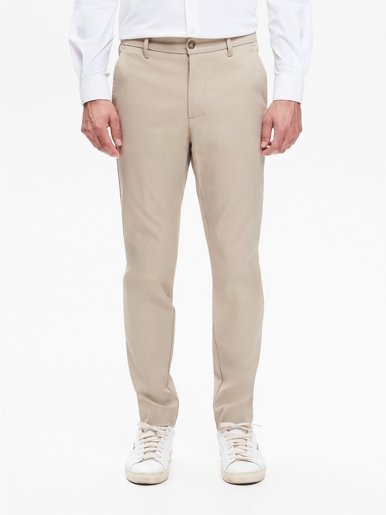 Pantalón en tejido técnico diagonal para hombre QB24 det_3