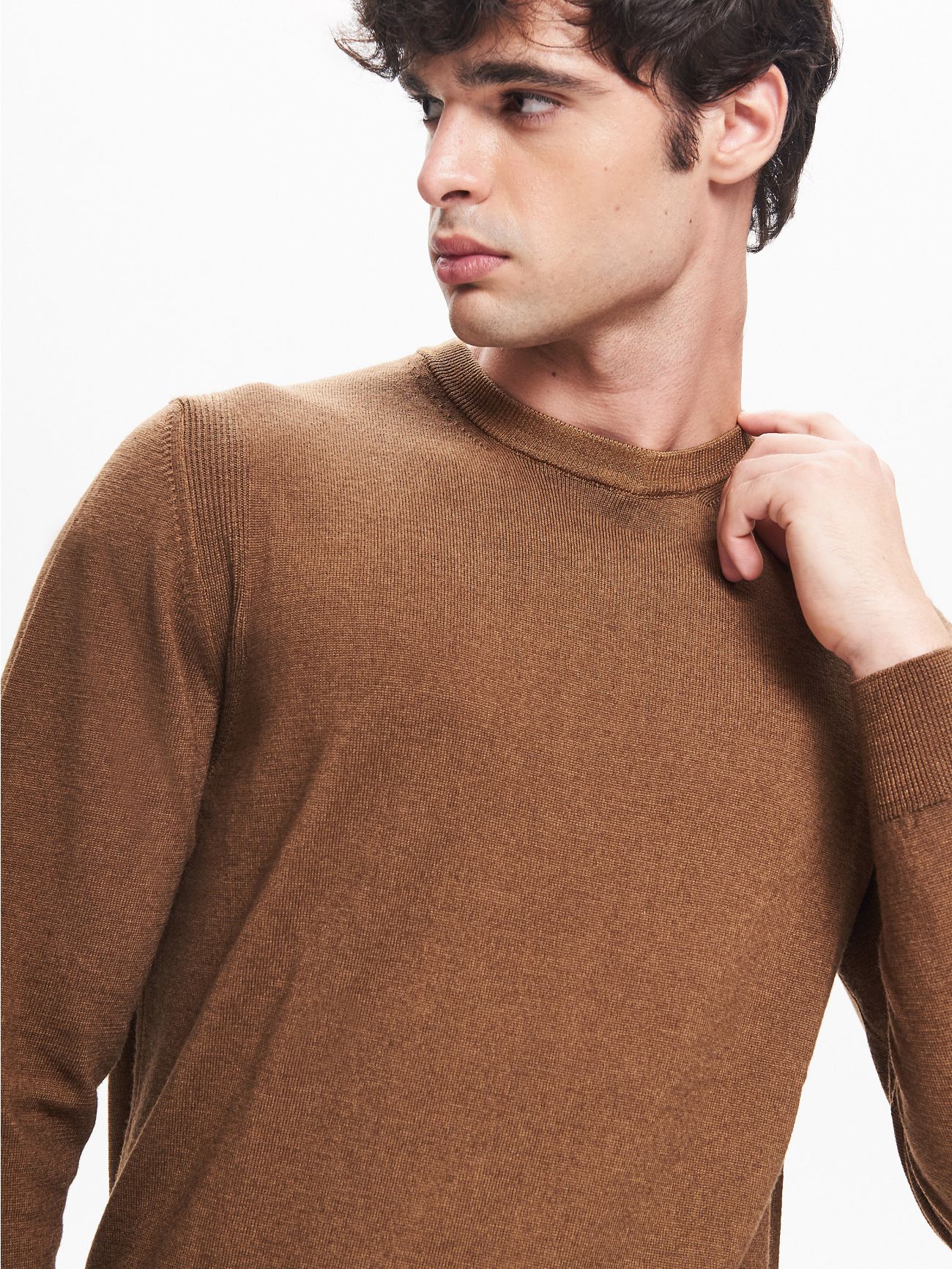 Maglia Girocollo Uomo Costine nel Giromanica QB24 Rinascimento